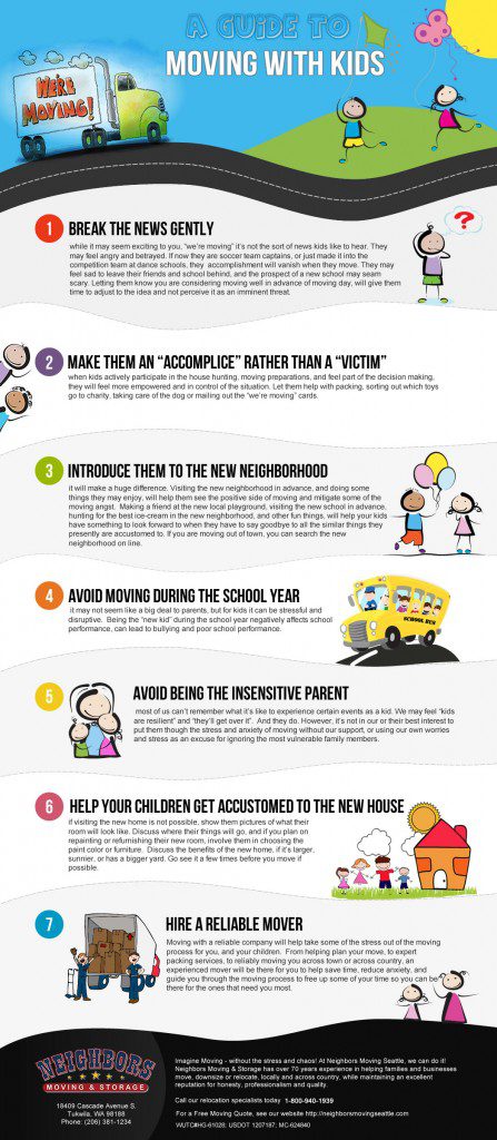 A Guide to Moving with Kids - Neighbors Moving Seattle